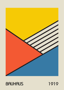 Canvas Print Minimal vintage 20s geometric design posters,