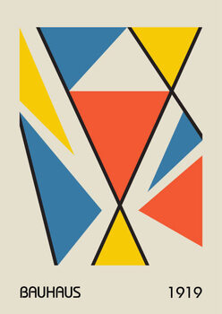 Canvas Print Minimal vintage 20s geometric design posters,