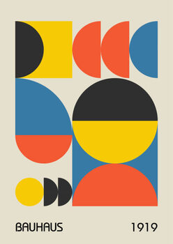 Canvas Print Minimal vintage 20s geometric design posters,