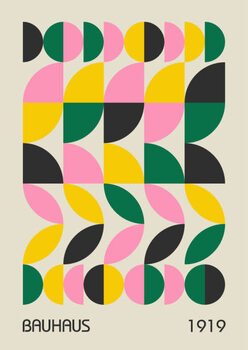 Canvas Print Minimal vintage 20s geometric design posters,