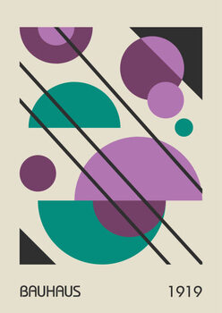 Canvas Print Minimal vintage 20s geometric design posters,