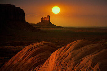 Canvas Print Monumnent Valley, Arizona
