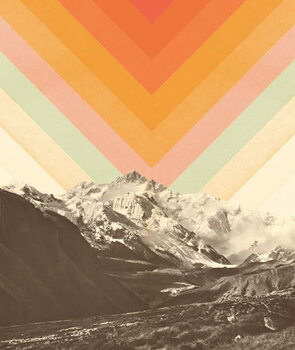 Canvas Print Mountainscape 2, 2019