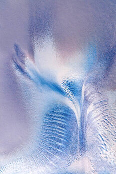 Canvas Print Mud flat, background image