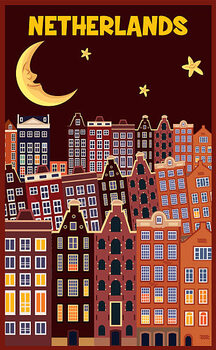 Canvas Print Netherlands Poster