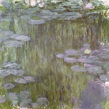 Canvas Print Nympheas at Giverny, 1918