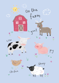 Canvas Print On the Farm