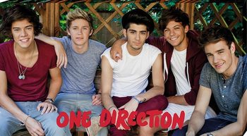 Canvas Print One Direction - garden