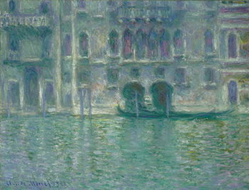 Canvas Print Palazzo da Mula, Venice, 1908