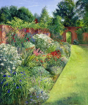 Canvas Print Path to the Secret Garden