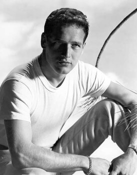 Canvas Print Paul Newman In The 50'S