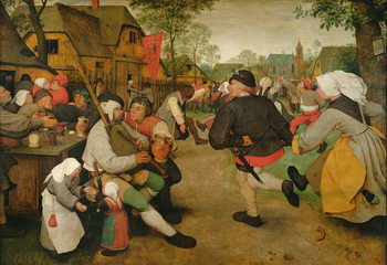 Canvas Print Peasant Dance, 1568