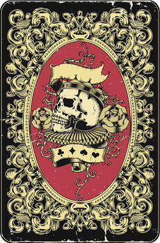 Canvas Print Playing card