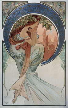 Canvas Print Poetry - by Mucha, 1898.