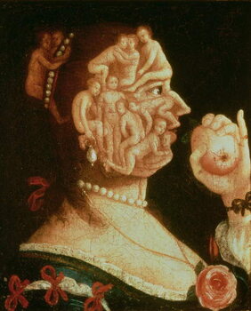 Canvas Print Portrait of Eve