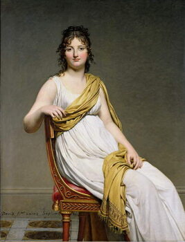 Canvas Print Portrait of Madame Raymond de Verninac