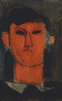 Canvas Print Portrait of Picasso