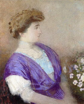 Canvas Print Portrait of the Marquise de Gonet, 1907