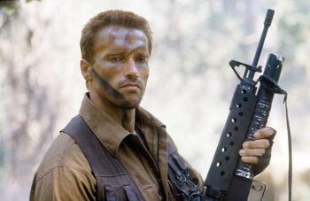 Canvas Print Predator Directed By John Mctiernan 1987