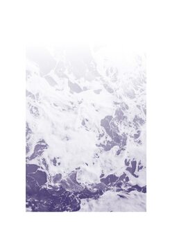 Canvas Print Purple Ocean