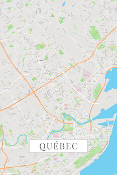 Canvas Print Quebec color