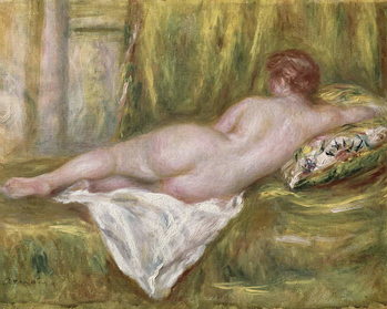Canvas Print Reclining Nude