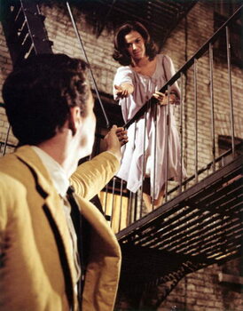 Canvas Print Richard Beymer And Natalie Wood, West Side Story 1961