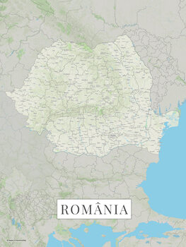 Canvas Print Romania color