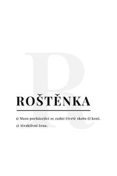 Canvas Print Roštěnka