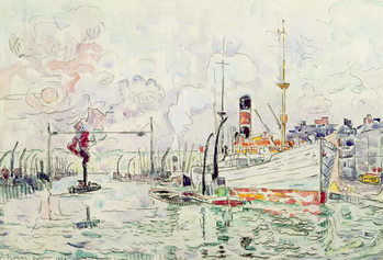 Canvas Print Rouen, 1924