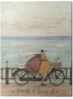 Canvas Print Sam Toft - A Breath of Fresh Air