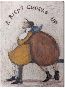 Canvas Print Sam Toft - A Right Cuddle Up