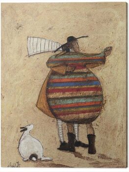 Canvas Print Sam Toft - Dancing Cheek to Cheeky