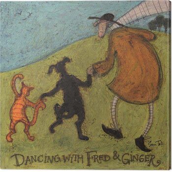 Canvas Print Sam Toft - Dancing With Fred & Ginger