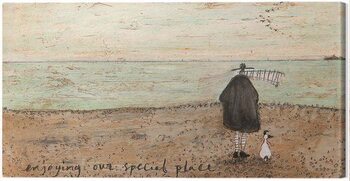 Canvas Print Sam Toft - Enjoying Our Special Place
