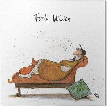 Canvas Print Sam Toft - Forty Winks