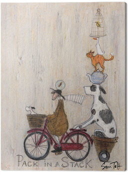 Canvas Print Sam Toft - Pack in a Stack
