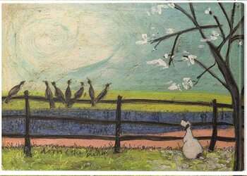 Canvas Print Sam Toft - Sam Toft - Doris and the Birdies