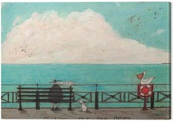 Canvas Print Sam Toft - Sharing out the Chips