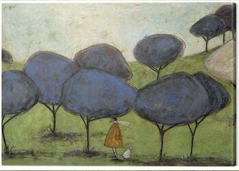 Canvas Print Sam Toft - Sniffing the Lilac