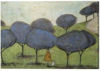 Canvas Print Sam Toft - Sniffing the Lilac