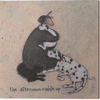 Canvas Print Sam Toft - The Afternoon Cuddle Up