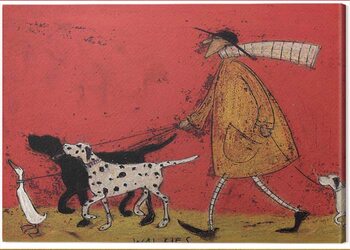 Canvas Print Sam Toft - Walkies