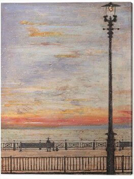 Canvas Print Sam Toft - We Sat and Watched but not a Soul Was About