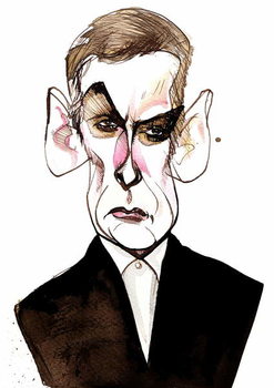 Canvas Print Scottish actor and film director Peter Capaldi