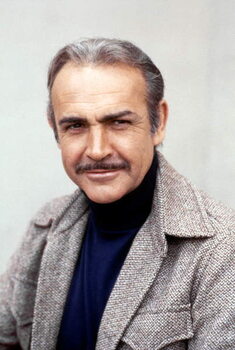Canvas Print Sean Connery