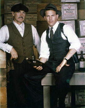 Canvas Print Sean Connery, Kevin Costner, The Untouchables 1987