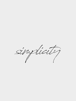 Canvas Print Simplicity