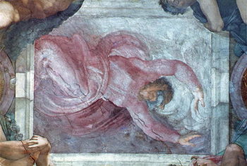 Canvas Print Sistine Chapel Ceiling: God Dividing Light