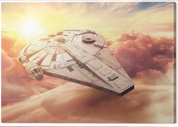Canvas Print Solo: A Star Wars Story - Millennium Falcon